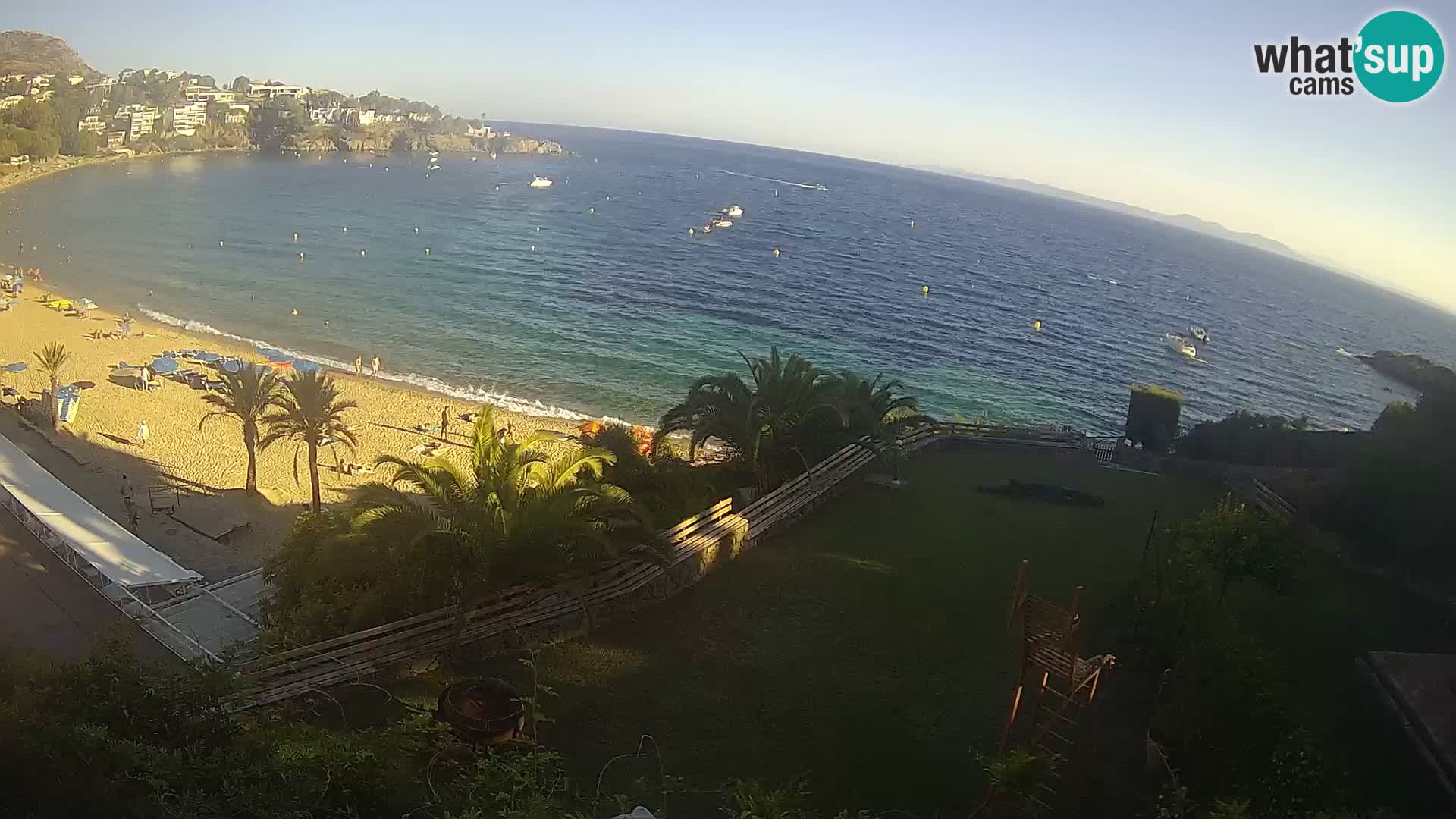 Platja de l’Almadrava Strand Webcam Roses – Costa Brava – Spanien