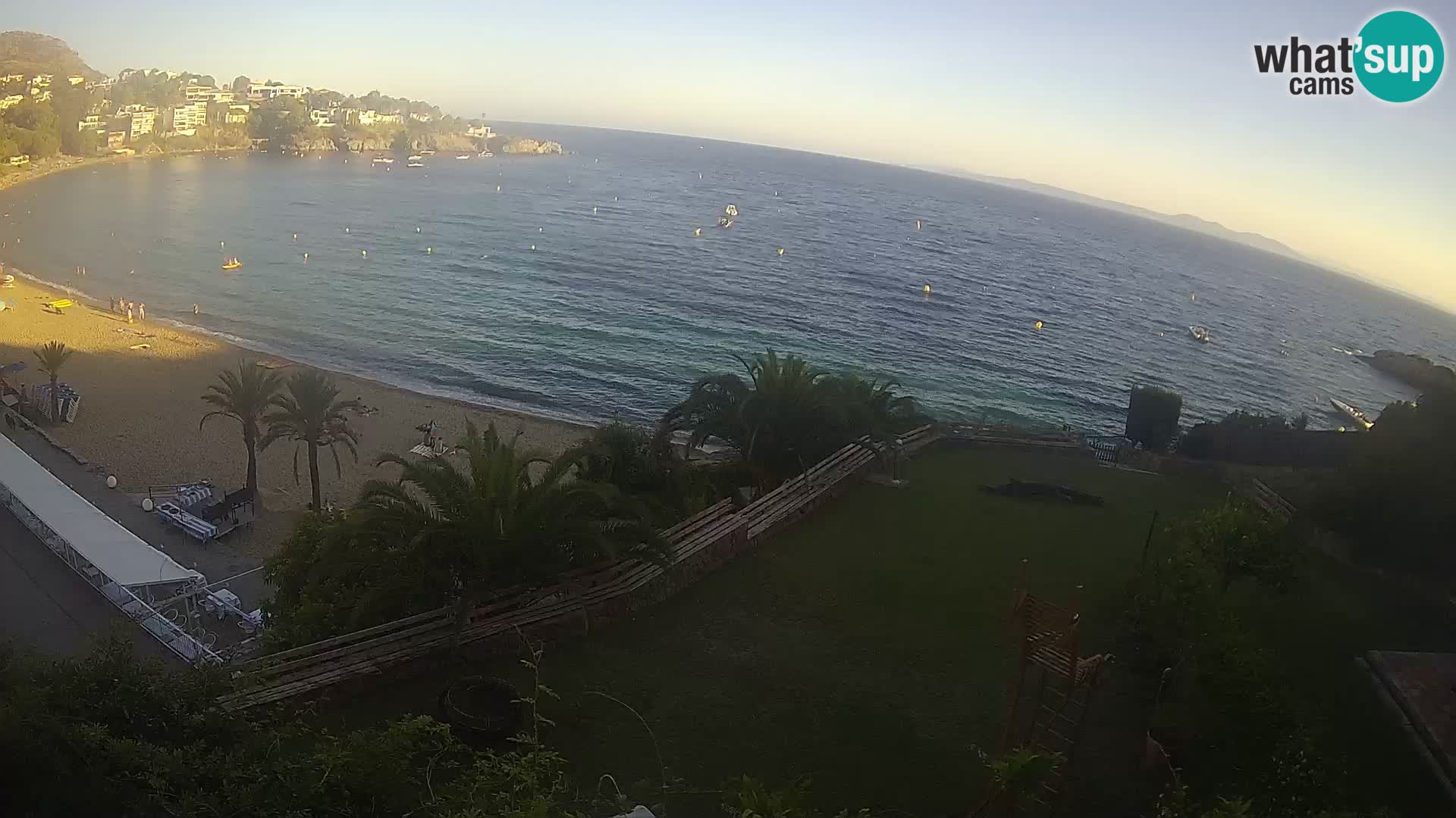 Playa de l’Almadrava camera en vivo Roses – Costa Brava – Espana