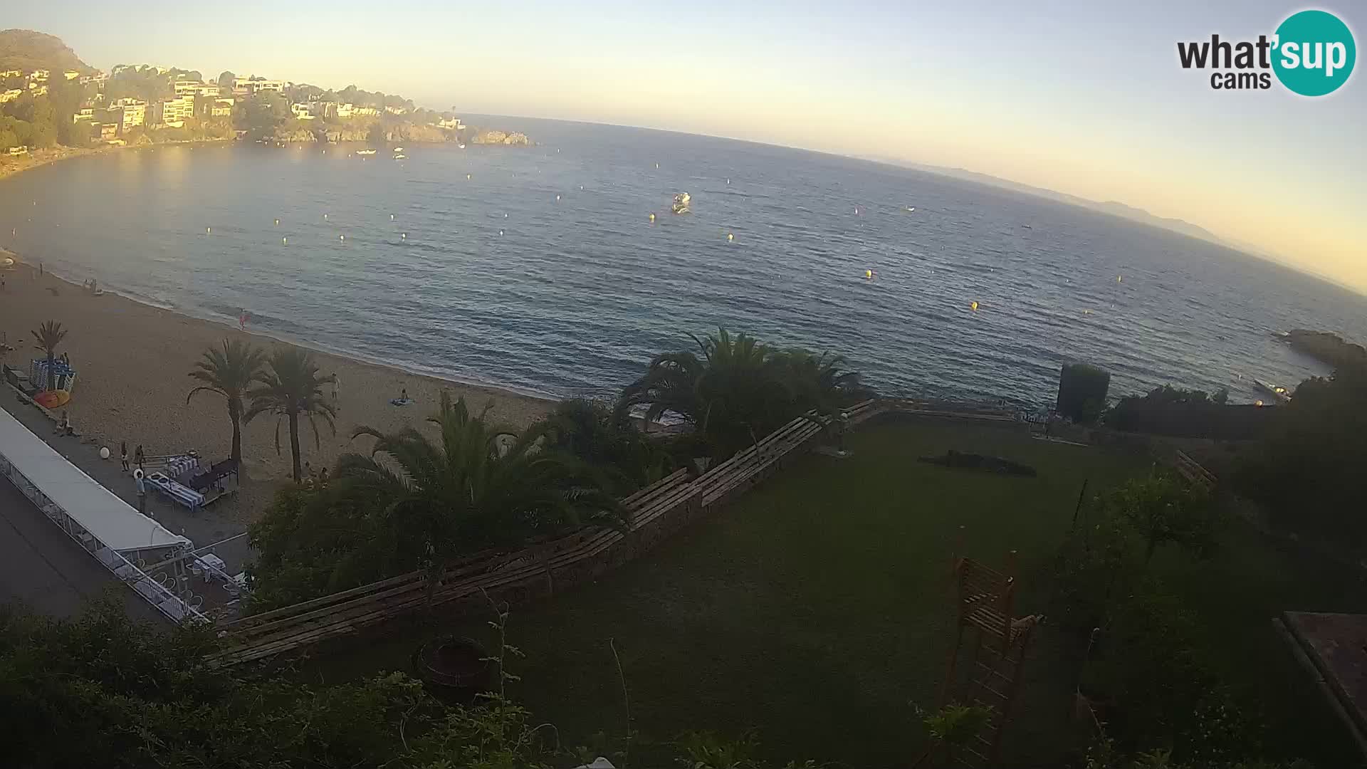 Platja de l’Almadrava beach Live Webcam Roses – Costa Brava – Spain
