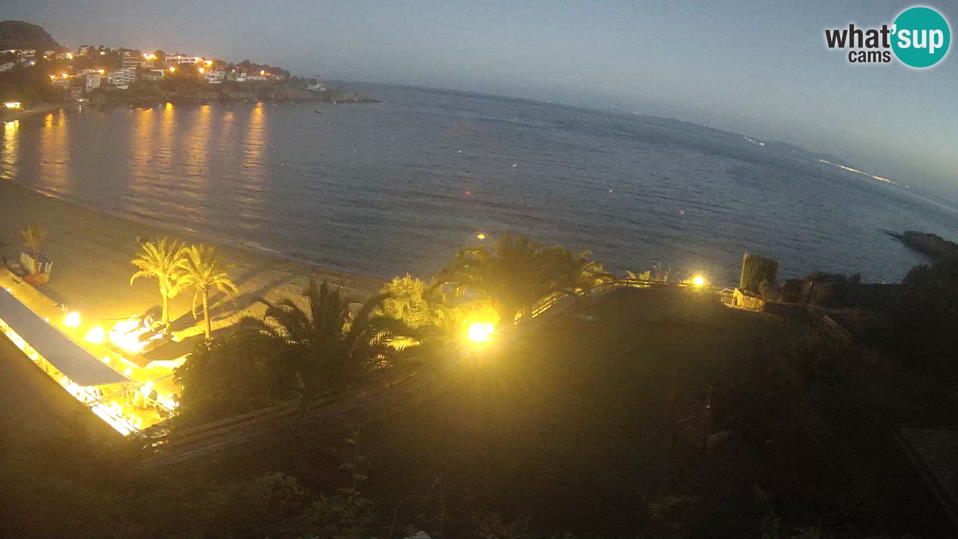 Platja de l’Almadrava beach Live Webcam Roses – Costa Brava – Spain