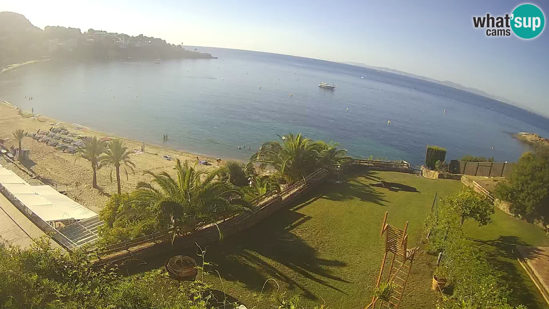 Plaža de l’Almadrava Spletna kamera Roses – Costa Brava – Španija