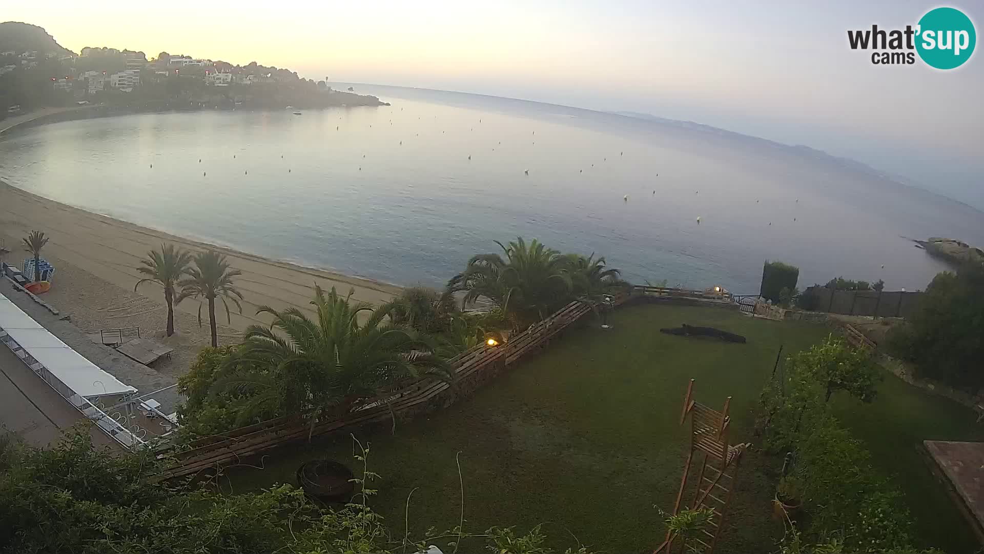 Plaža de l’Almadrava Spletna kamera Roses – Costa Brava – Španija
