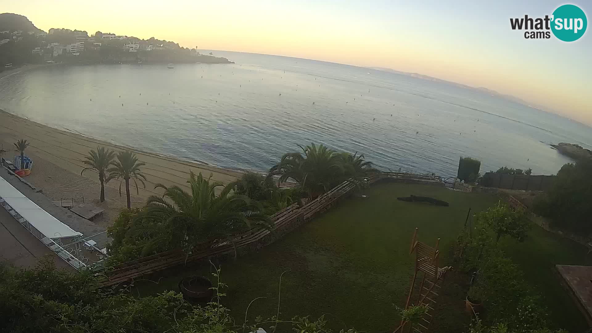 Platja de l’Almadrava Strand Webcam Roses – Costa Brava – Spanien
