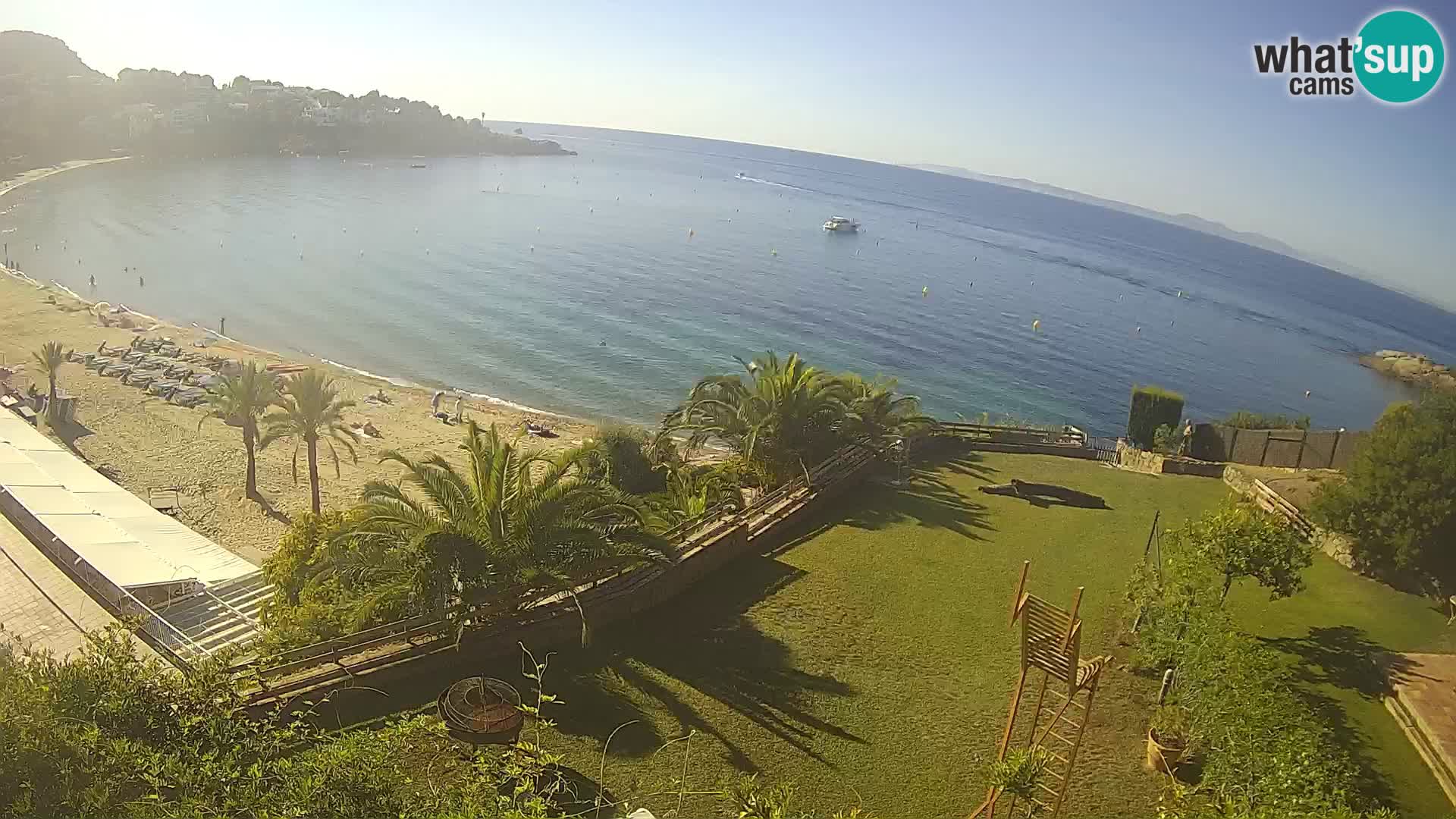 Plaža de l’Almadrava Spletna kamera Roses – Costa Brava – Španija