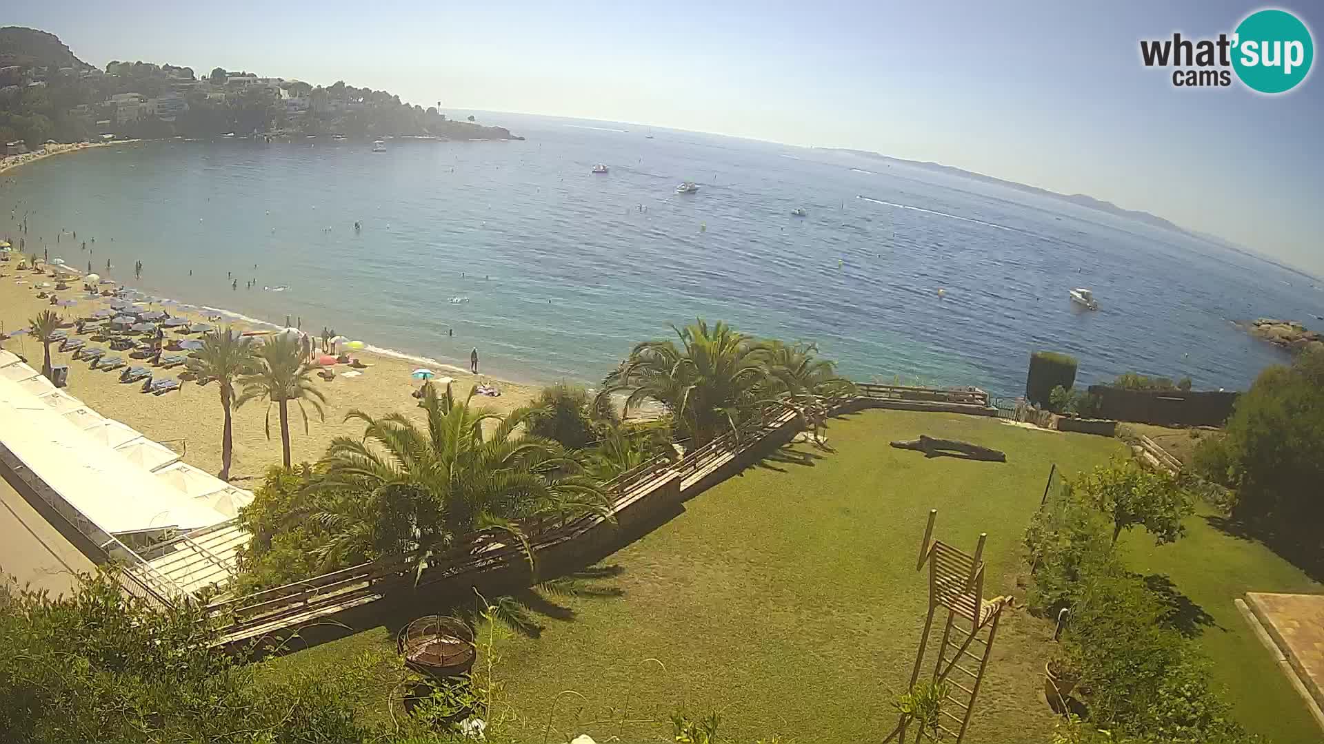 Platja de l’Almadrava beach Live Webcam Roses – Costa Brava – Spain