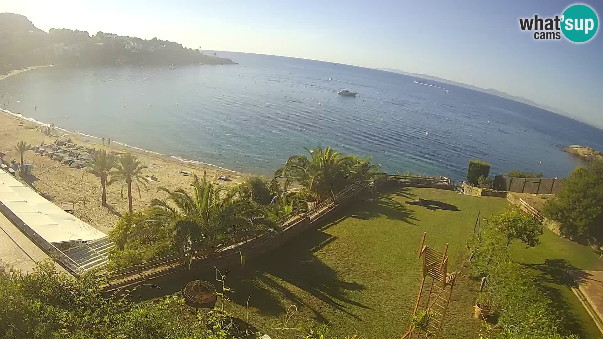 Plaža de l’Almadrava Spletna kamera Roses – Costa Brava – Španija