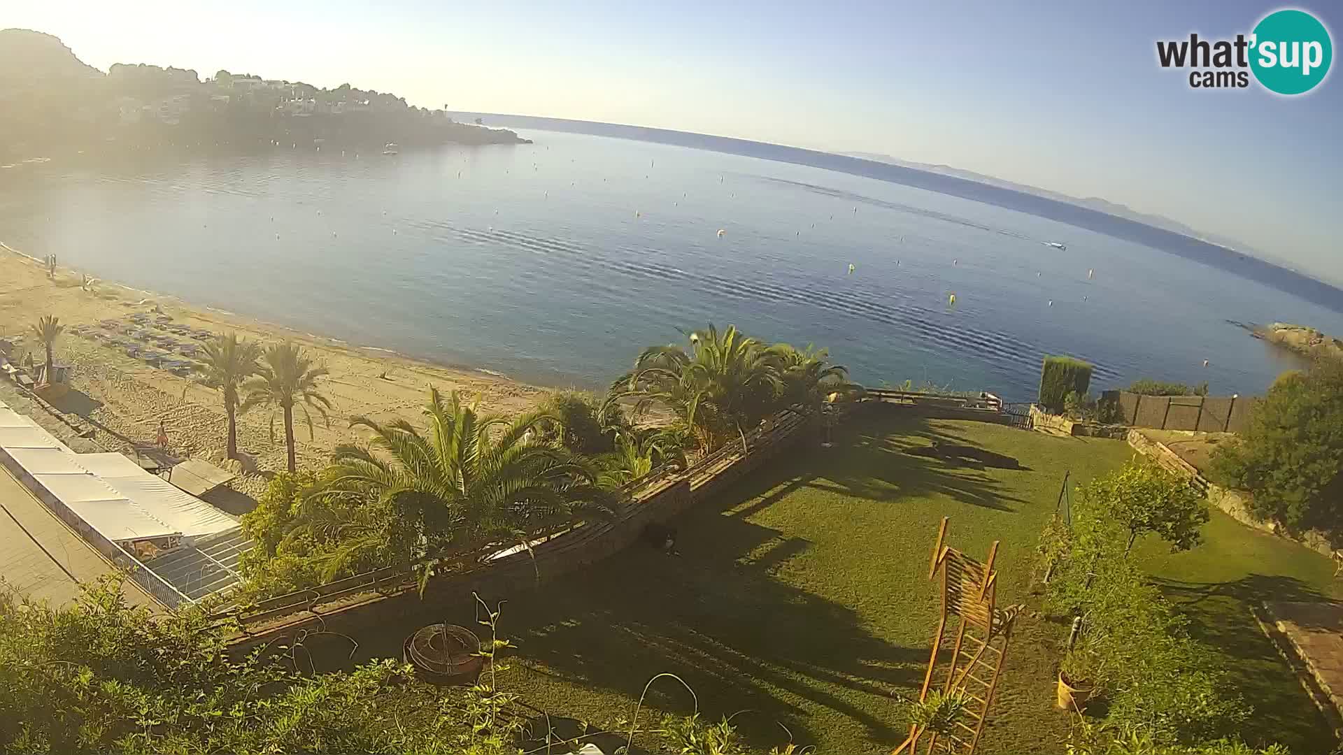 Plaža de l’Almadrava Spletna kamera Roses – Costa Brava – Španija