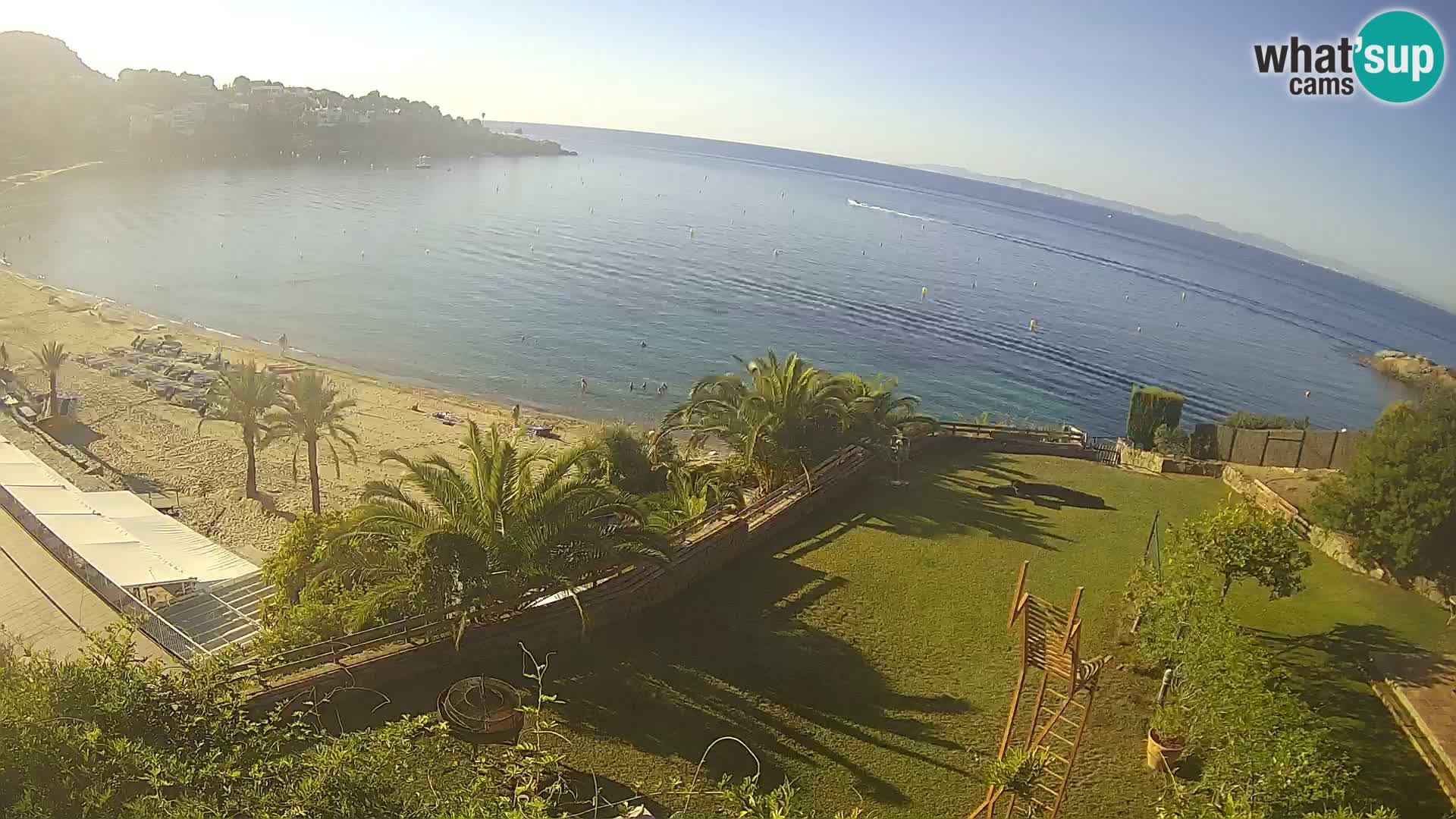Playa de l’Almadrava camera en vivo Roses – Costa Brava – Espana