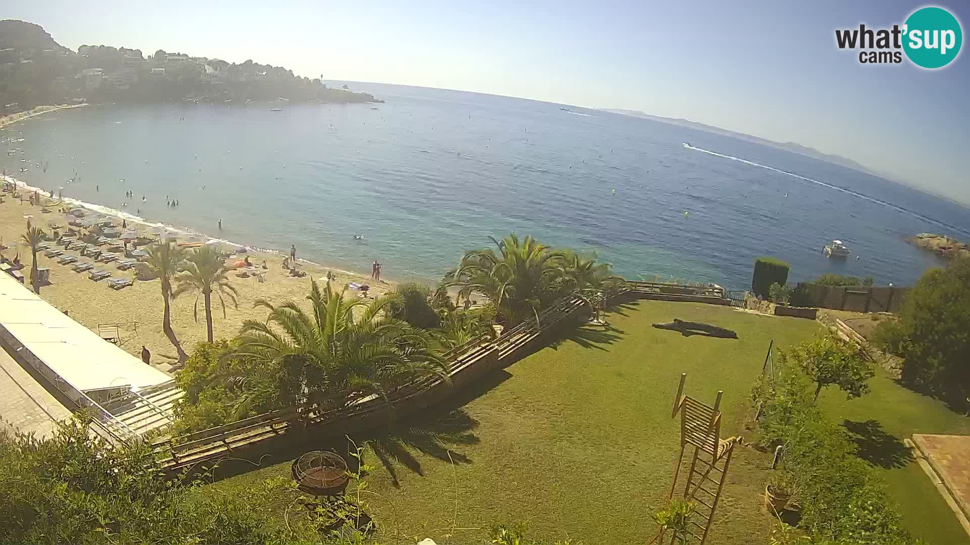 Plaža de l’Almadrava Spletna kamera Roses – Costa Brava – Španija