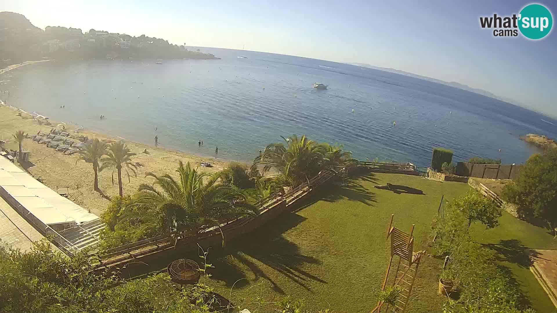 Plaža de l’Almadrava Spletna kamera Roses – Costa Brava – Španija