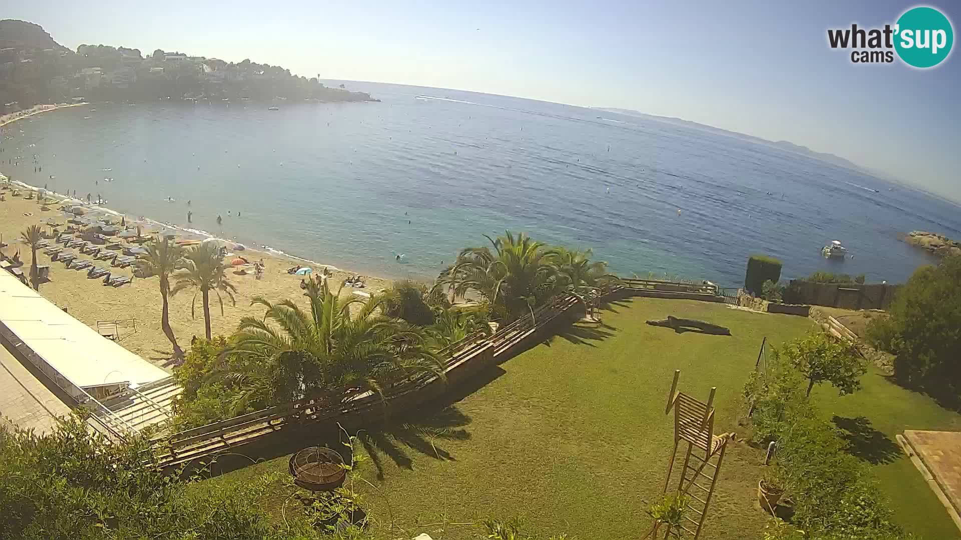 Plage de l’Almadrava Livecam Roses – Costa Brava – Espagne