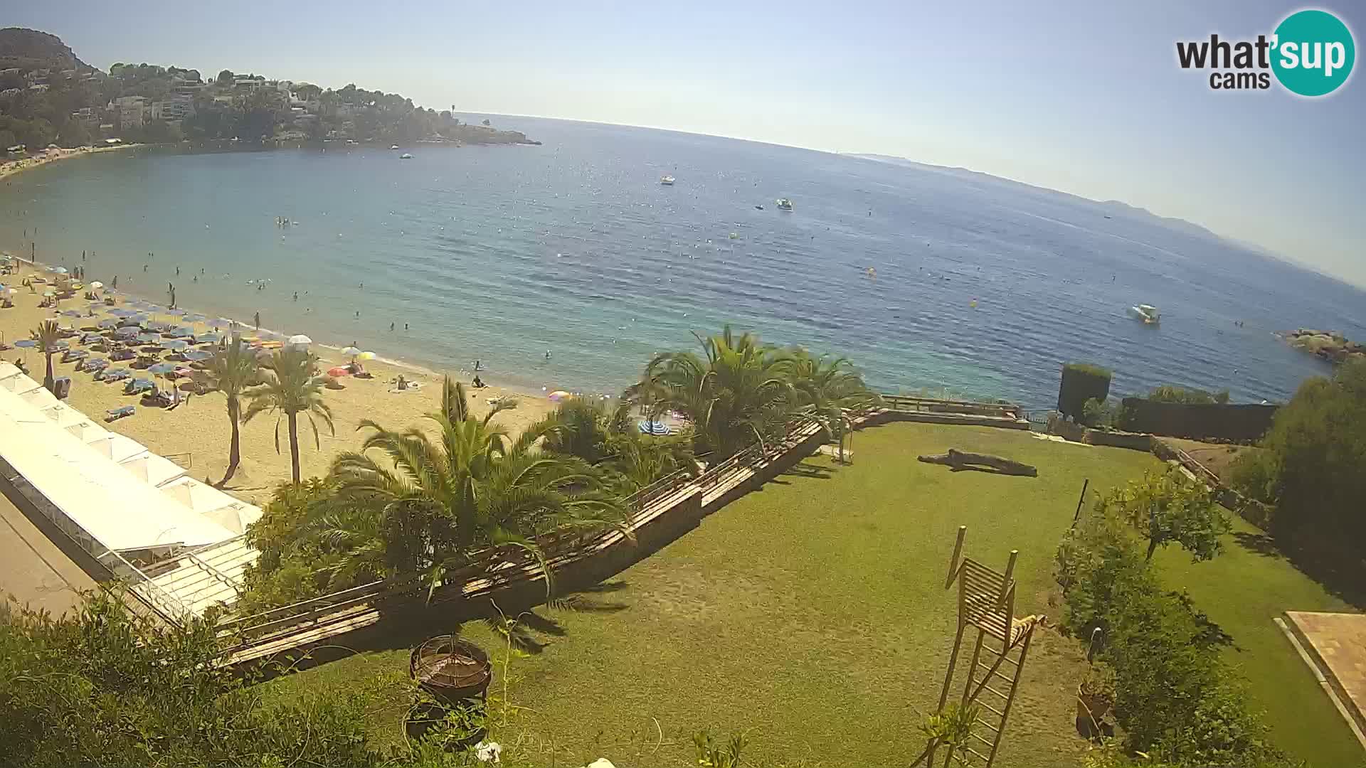 Playa de l’Almadrava camera en vivo Roses – Costa Brava – Espana