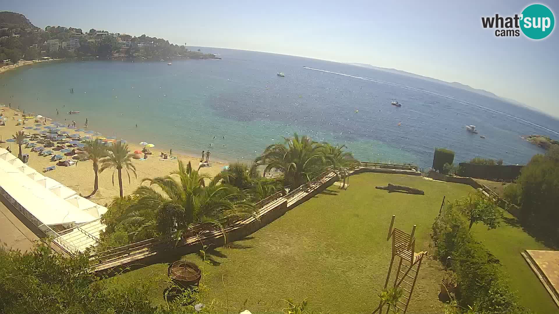 Plaža de l’Almadrava Spletna kamera Roses – Costa Brava – Španija