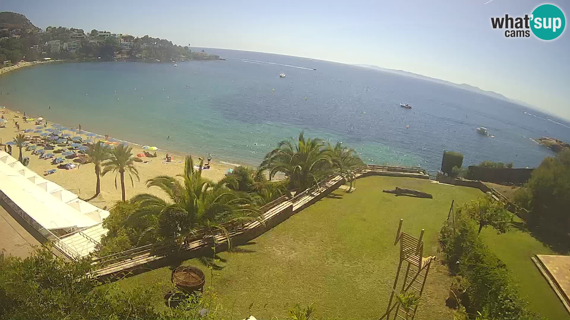 Plaža de l’Almadrava Spletna kamera Roses – Costa Brava – Španija