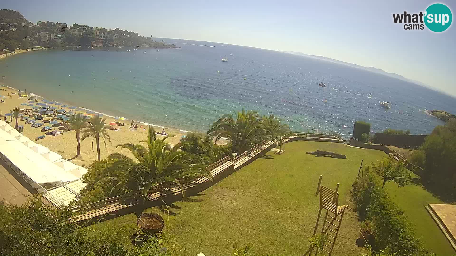 Playa de l’Almadrava camera en vivo Roses – Costa Brava – Espana