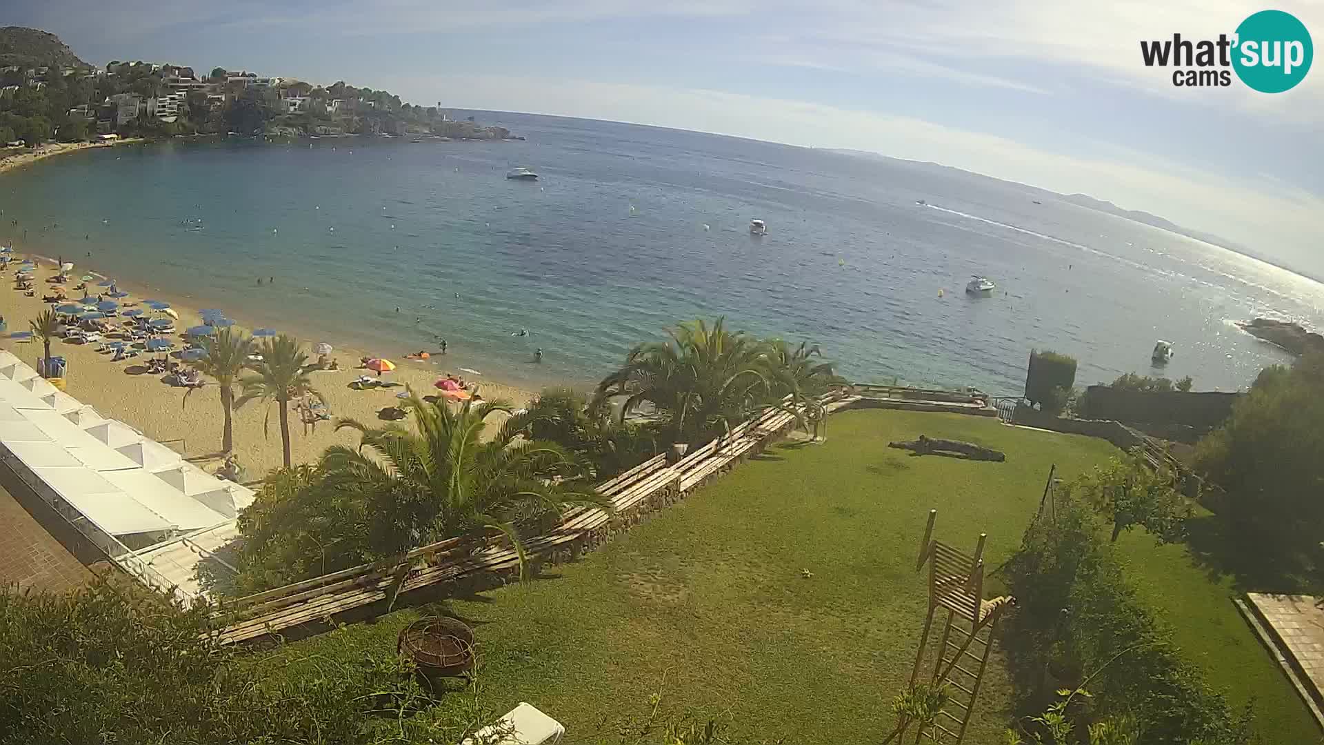 Playa de l’Almadrava camera en vivo Roses – Costa Brava – Espana