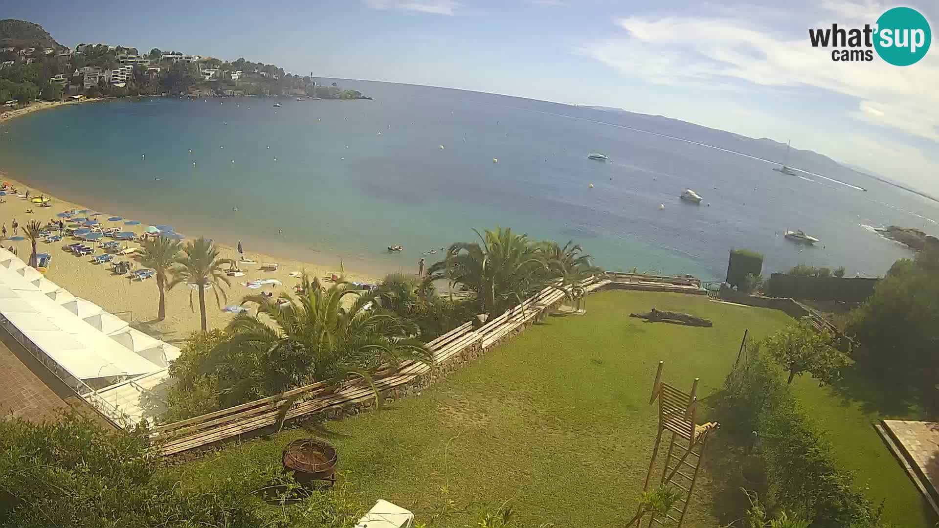 Platja de l’Almadrava beach Live Webcam Roses – Costa Brava – Spain