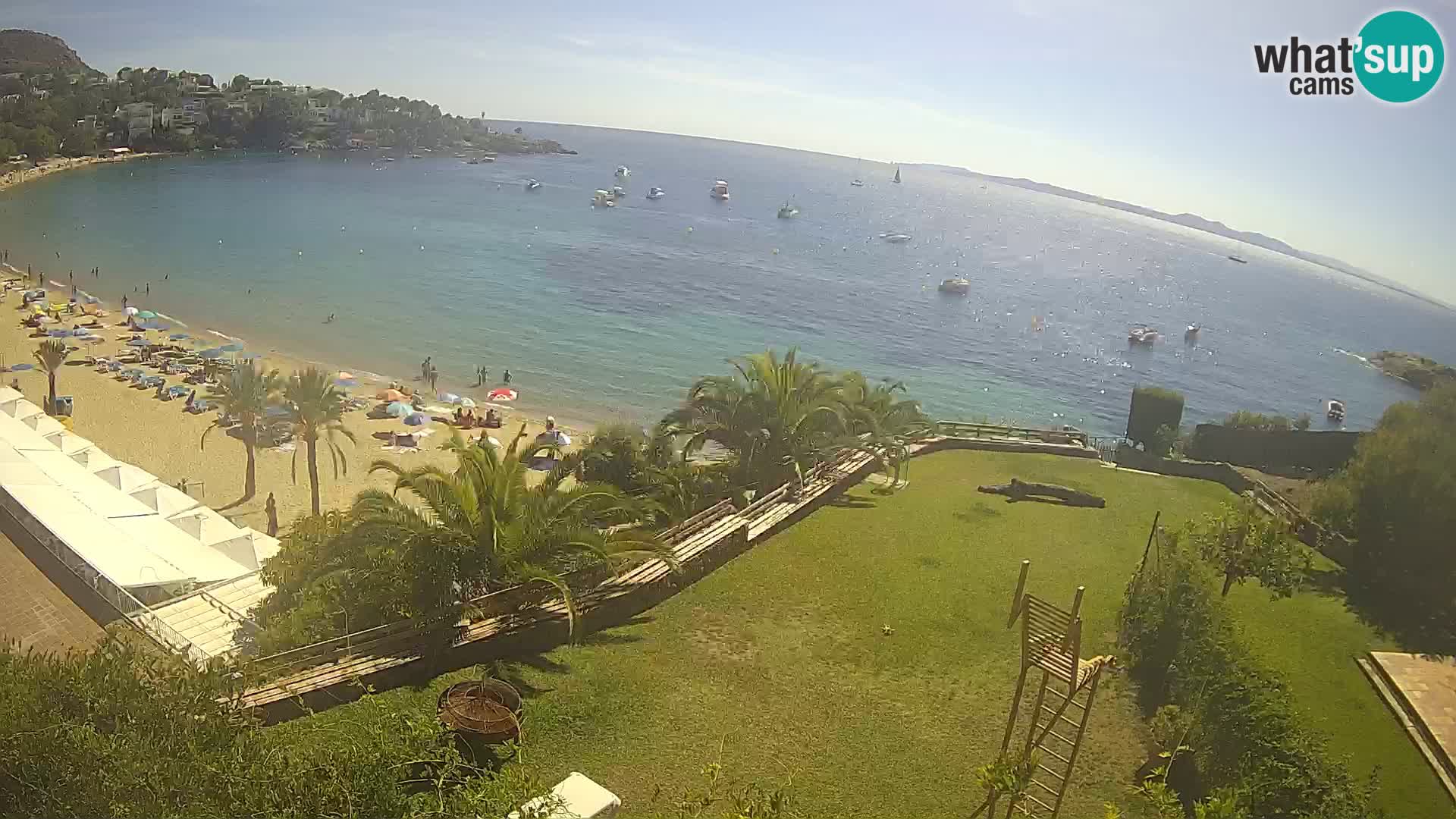 Plaža de l’Almadrava Spletna kamera Roses – Costa Brava – Španija