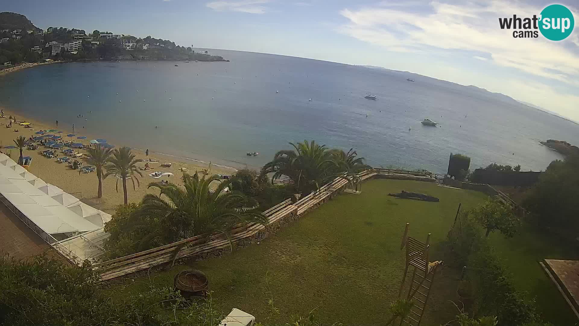 Platja de l’Almadrava beach Live Webcam Roses – Costa Brava – Spain