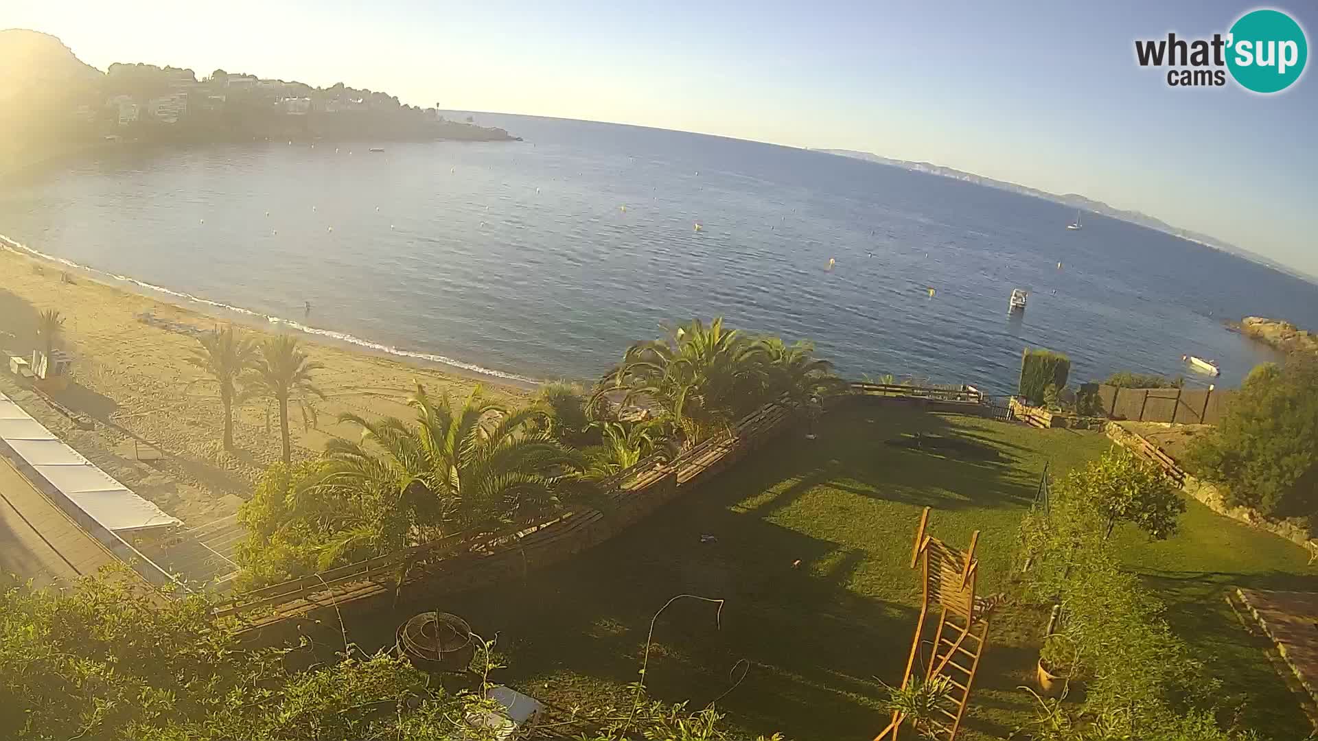 Platja de l’Almadrava beach Live Webcam Roses – Costa Brava – Spain