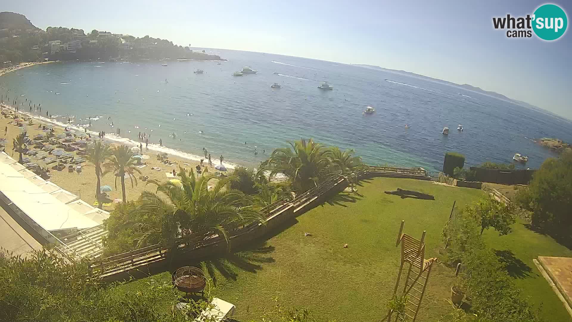Platja de l’Almadrava beach Live Webcam Roses – Costa Brava – Spain