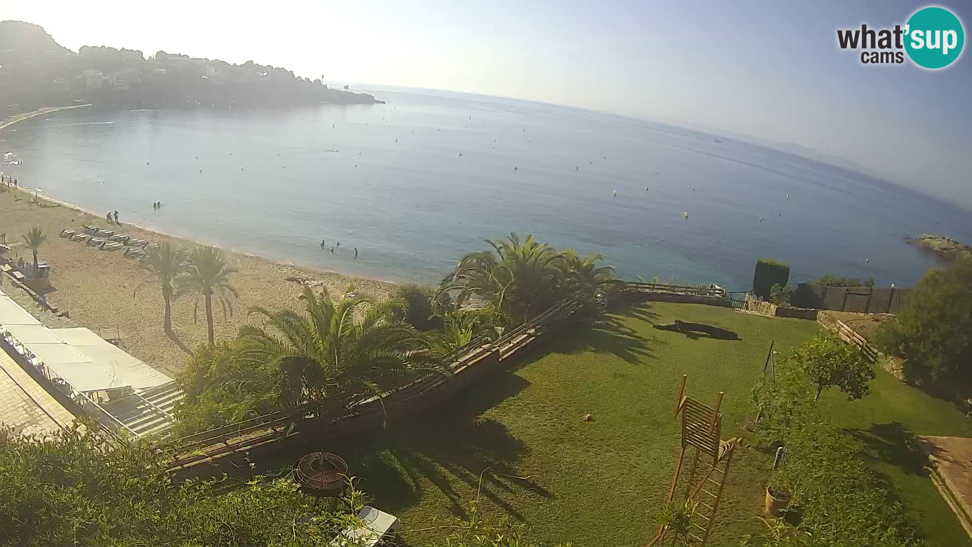 Platja de l’Almadrava beach Live Webcam Roses – Costa Brava – Spain
