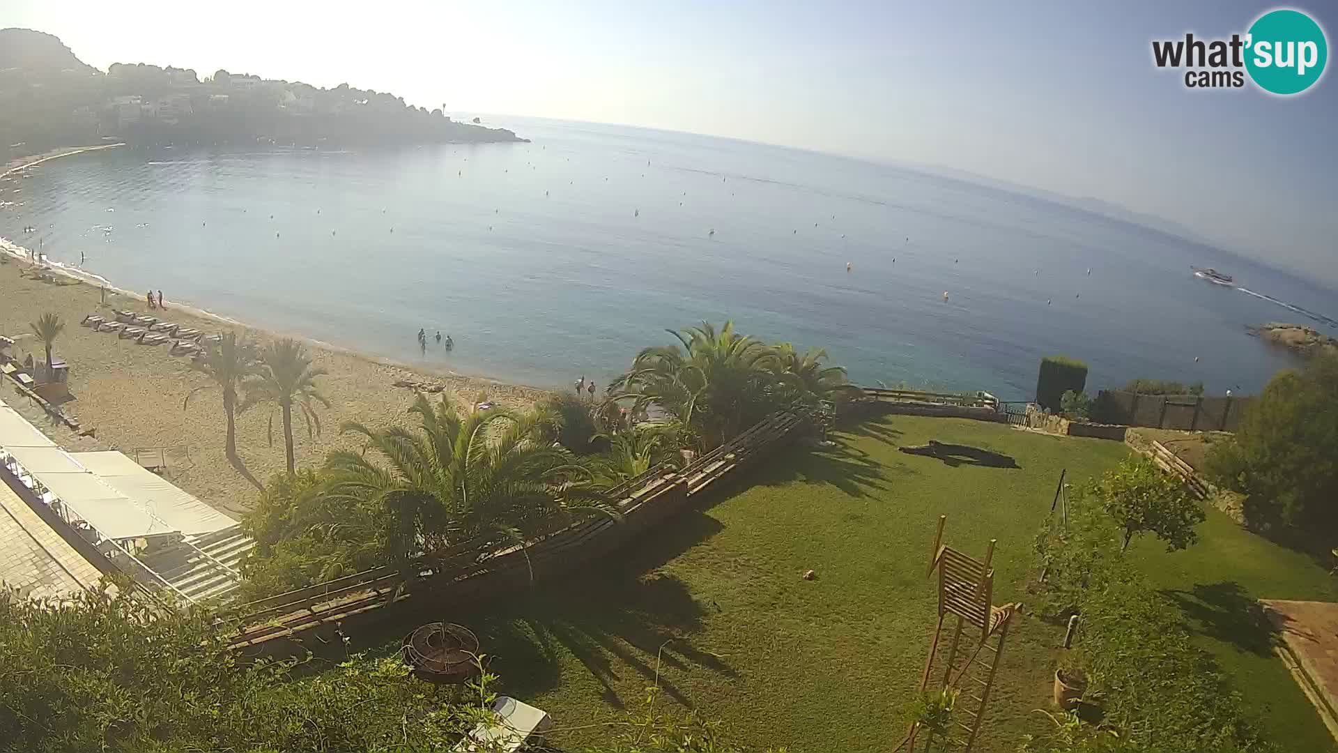 Platja de l’Almadrava beach Live Webcam Roses – Costa Brava – Spain