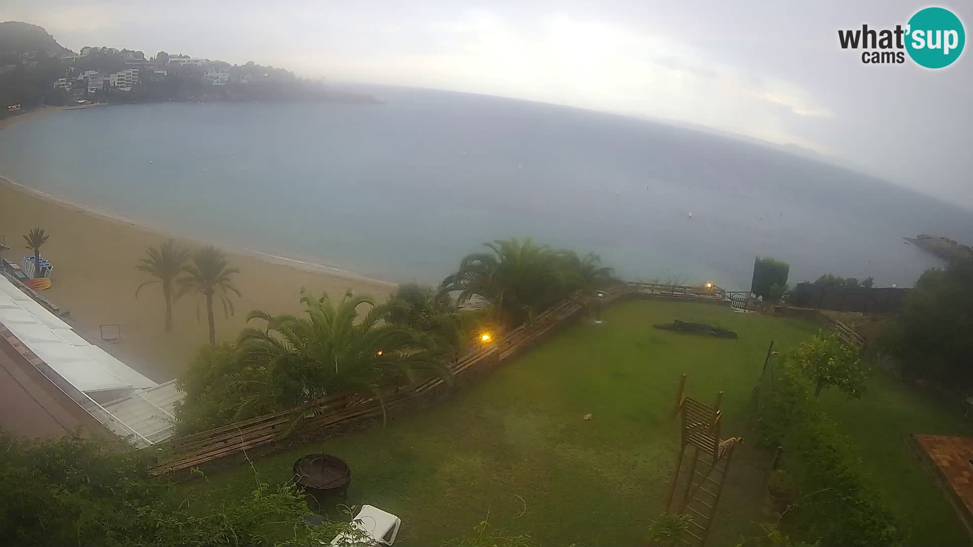 Platja de l’Almadrava beach Live Webcam Roses – Costa Brava – Spain
