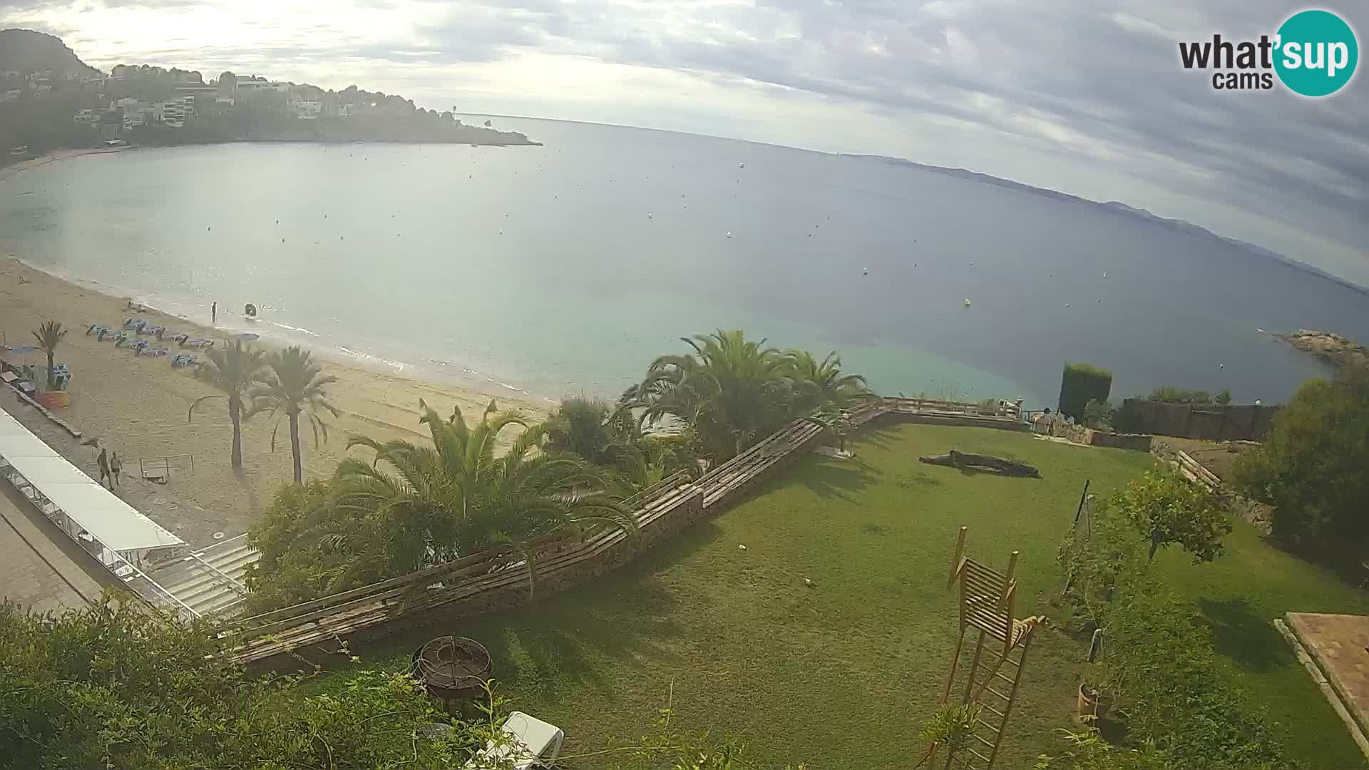 Platja de l’Almadrava beach Live Webcam Roses – Costa Brava – Spain