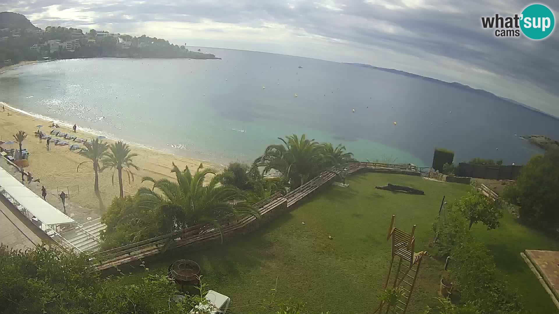 Platja de l’Almadrava beach Live Webcam Roses – Costa Brava – Spain
