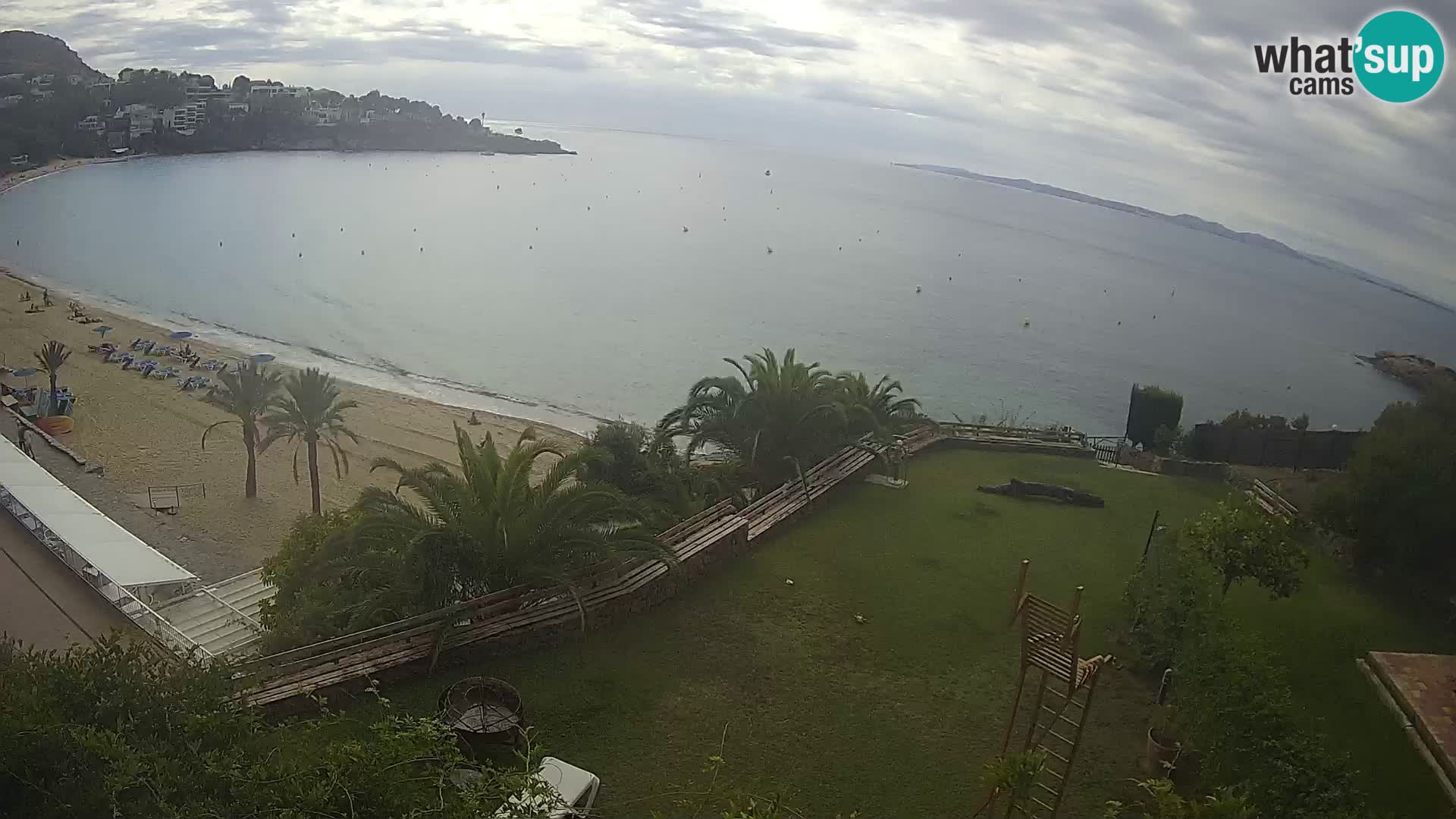 Platja de l’Almadrava Strand Webcam Roses – Costa Brava – Spanien