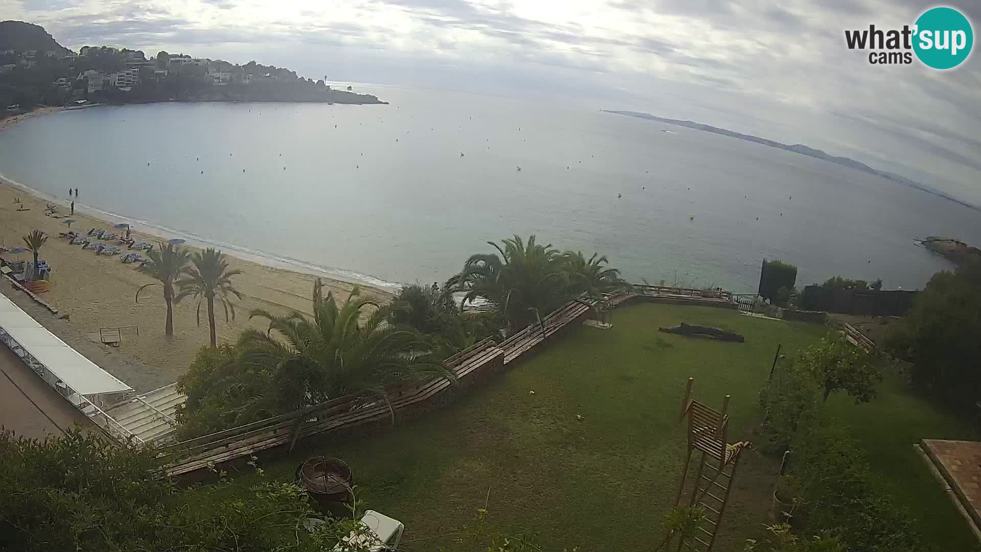 Platja de l’Almadrava Strand Webcam Roses – Costa Brava – Spanien