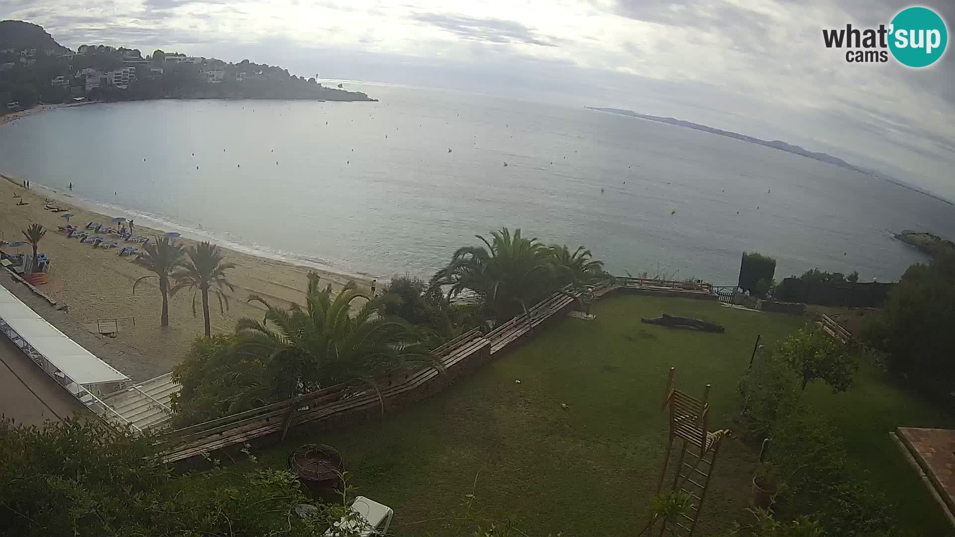 Platja de l’Almadrava beach Live Webcam Roses – Costa Brava – Spain