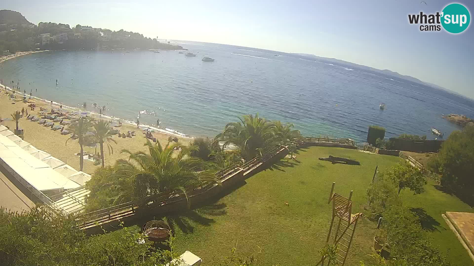Playa de l’Almadrava camera en vivo Roses – Costa Brava – Espana