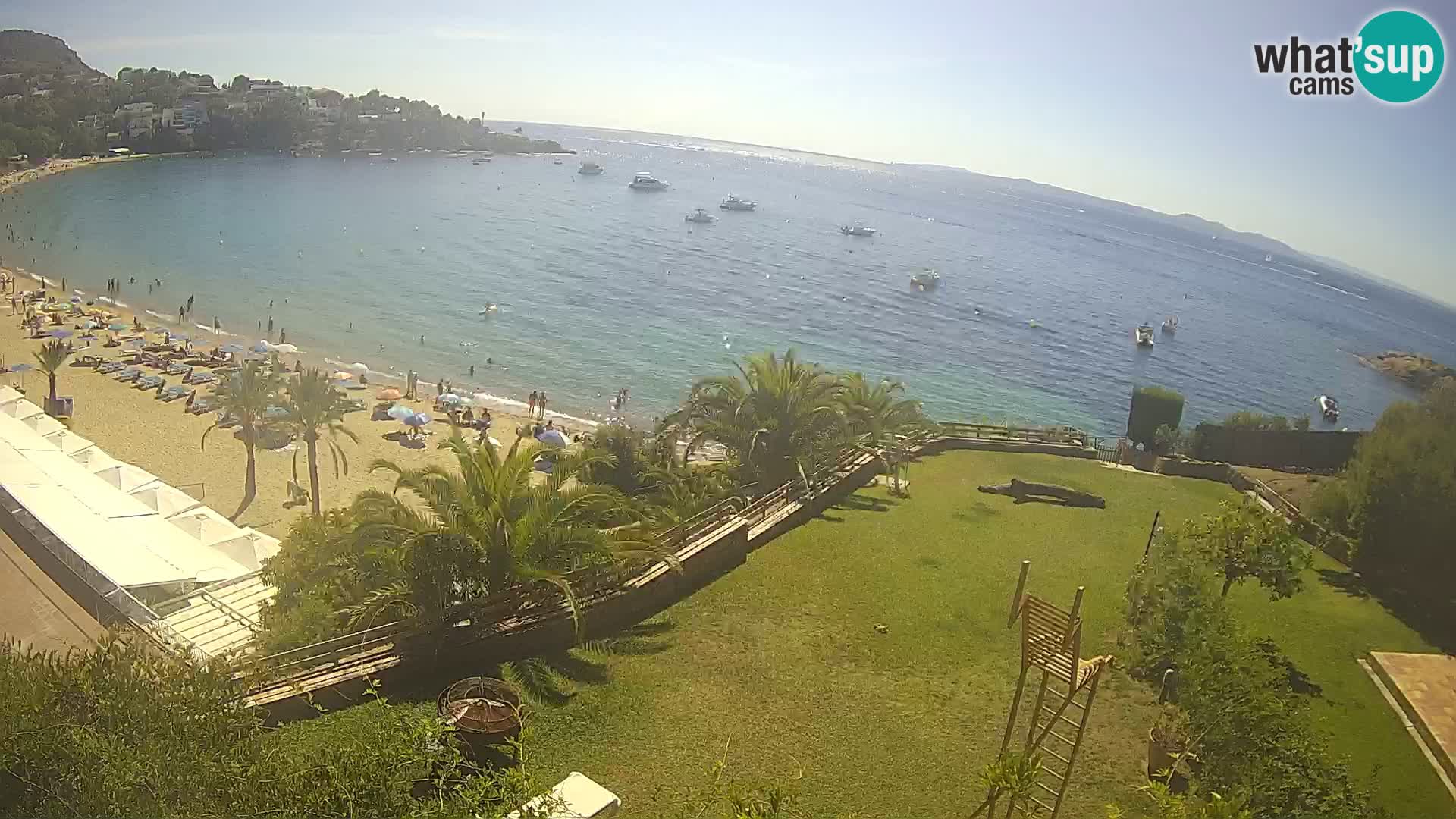 Platja de l’Almadrava beach Live Webcam Roses – Costa Brava – Spain