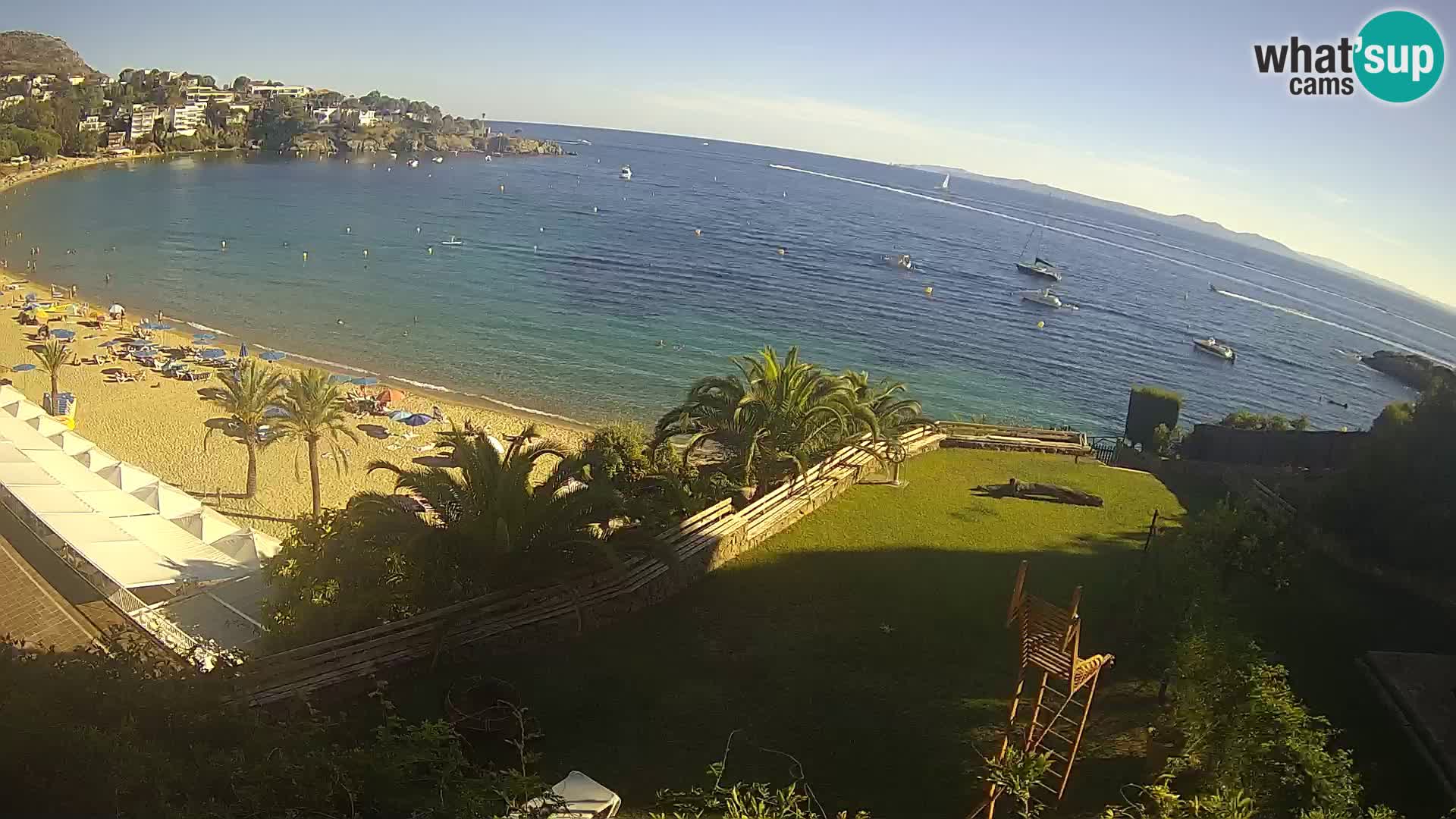 Playa de l’Almadrava camera en vivo Roses – Costa Brava – Espana
