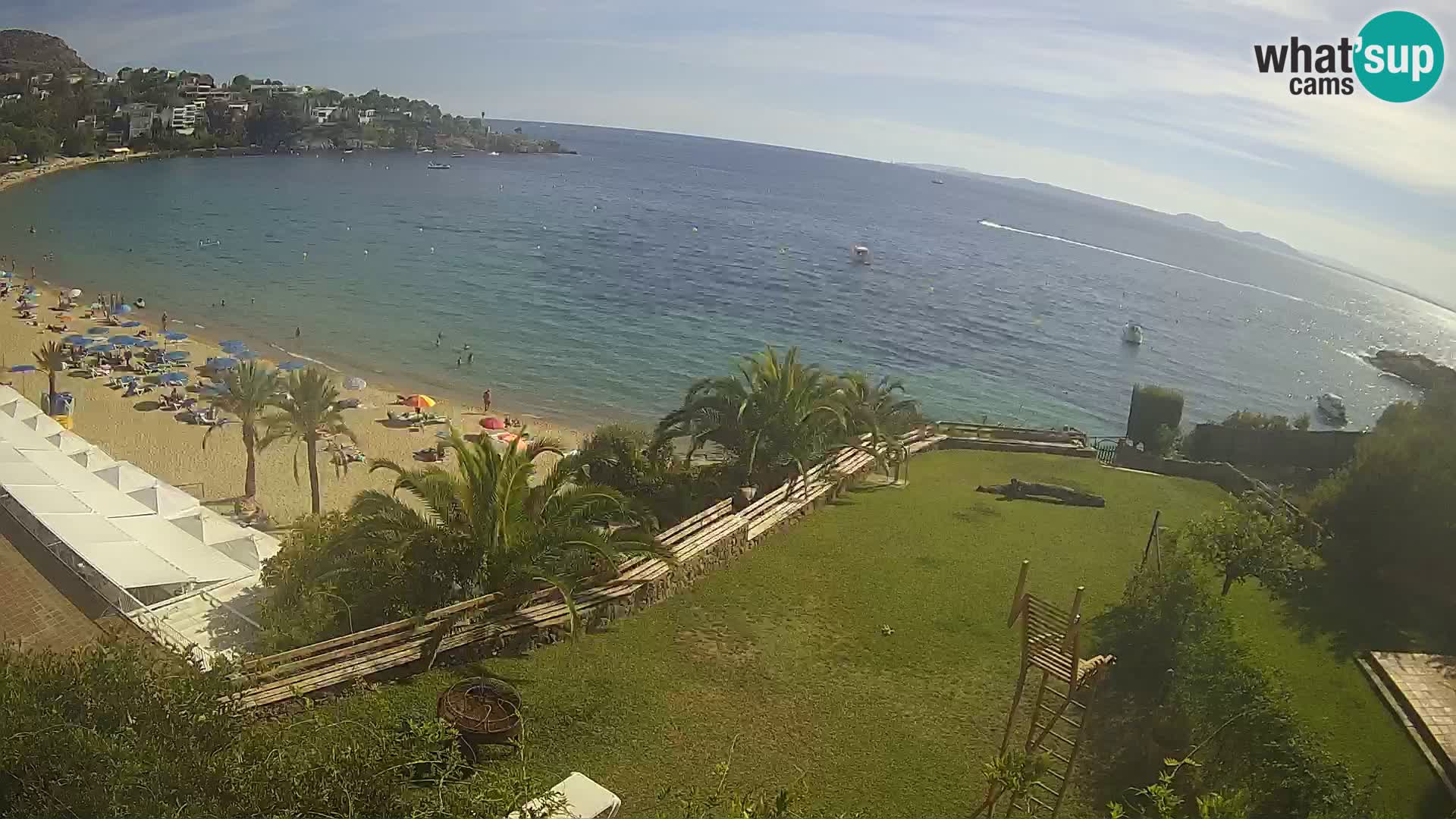 Plaža de l’Almadrava Spletna kamera Roses – Costa Brava – Španija