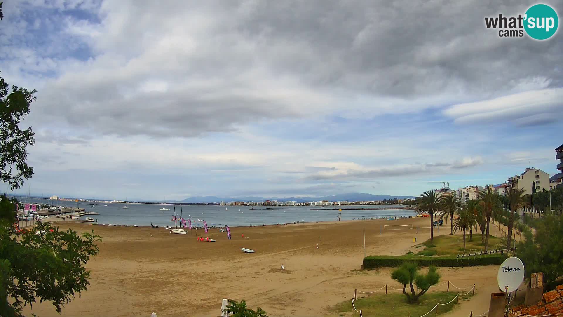 Web kamera plaža La Perola | ROSES | Costa Brava