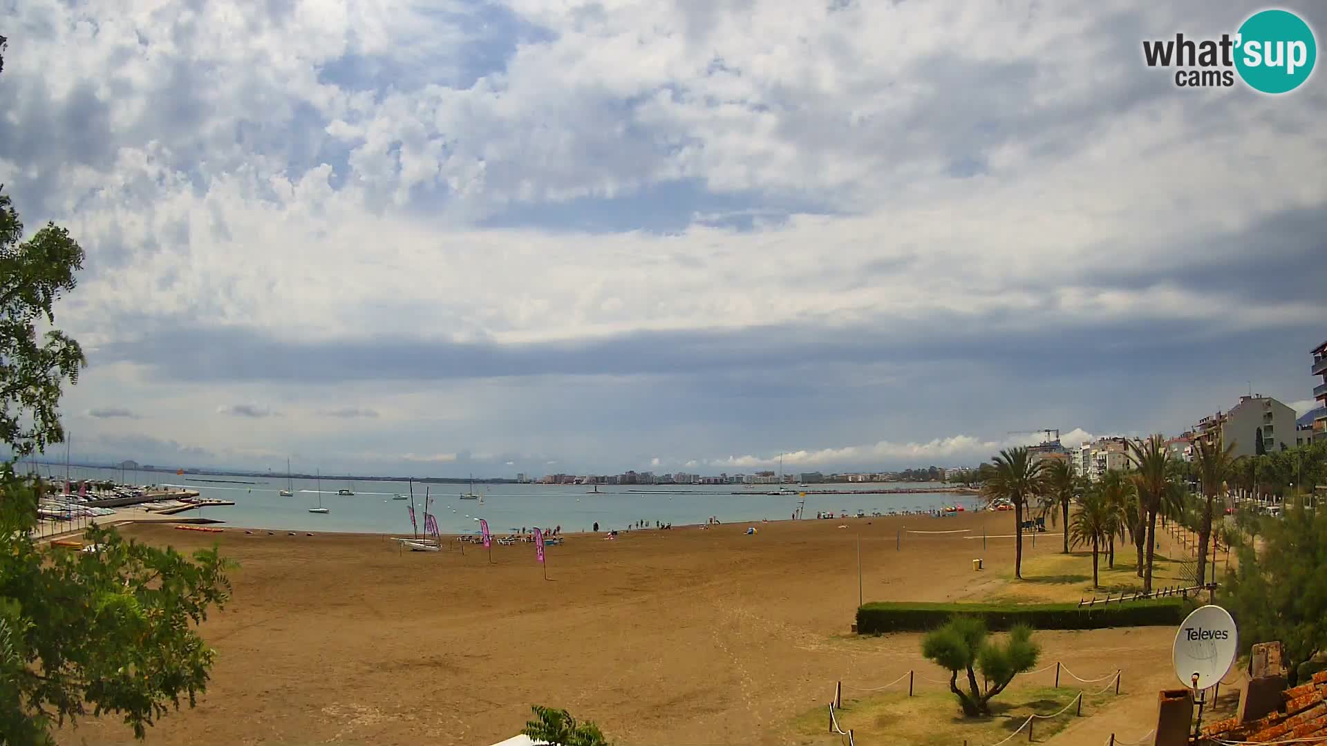 Webcam La Perola beach | ROSES | Costa Brava