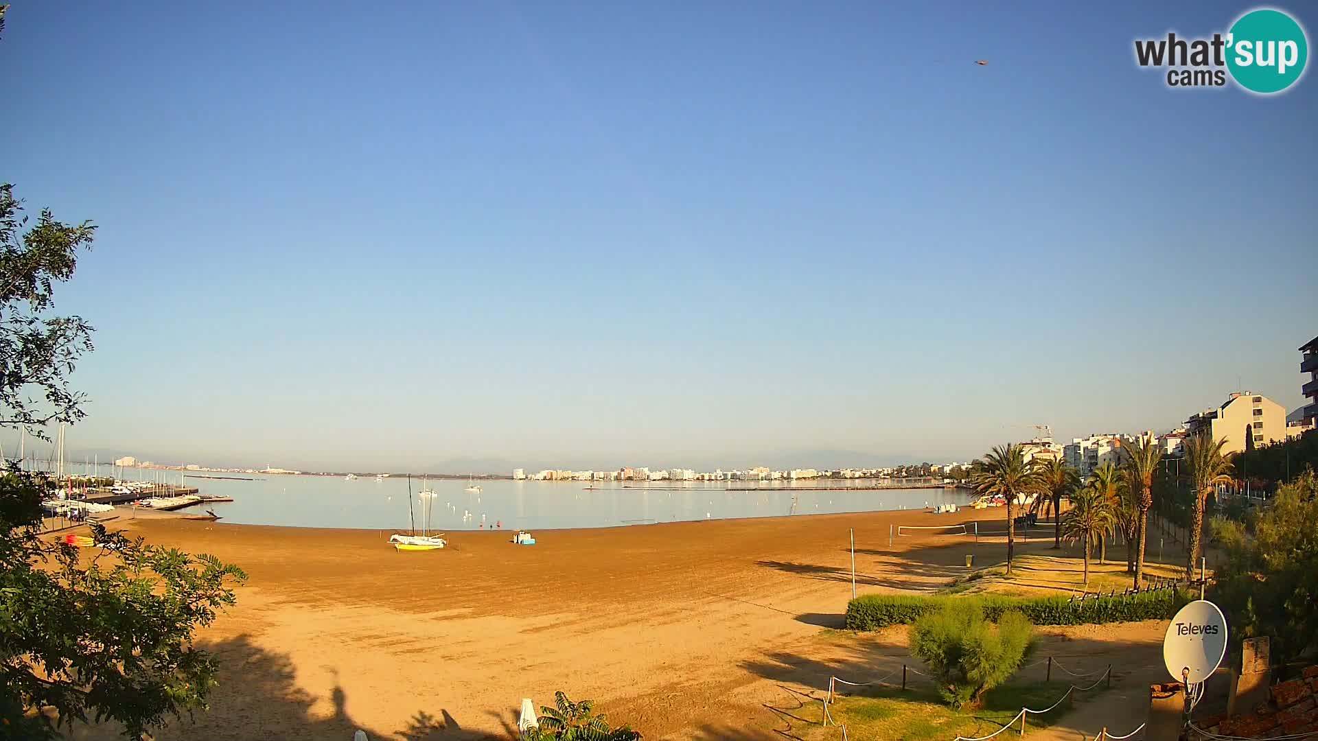 Webcam spiaggia La Perola | ROSES | Costa Brava