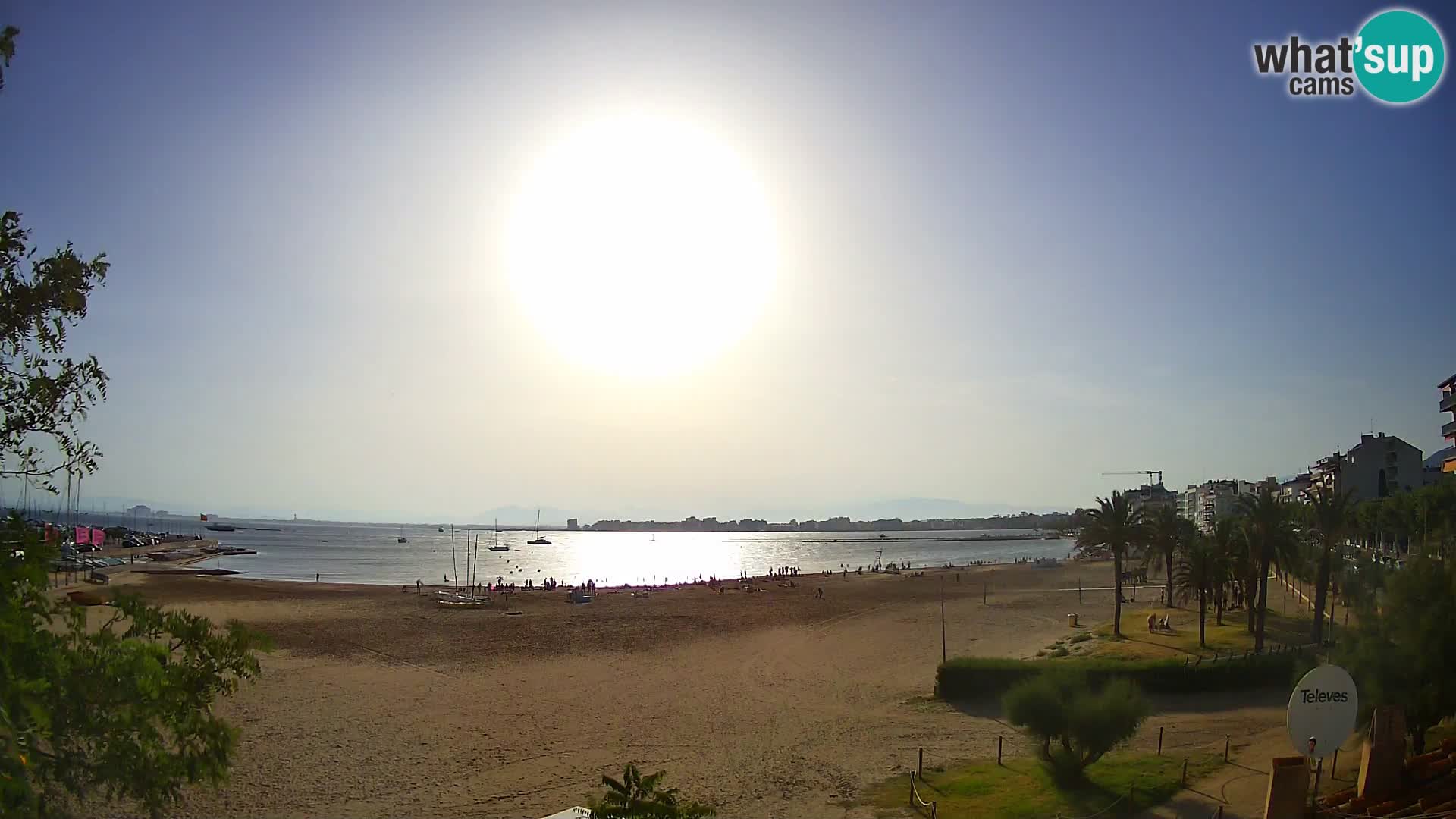 Webcam plage La Perola | ROSES | Costa Brava