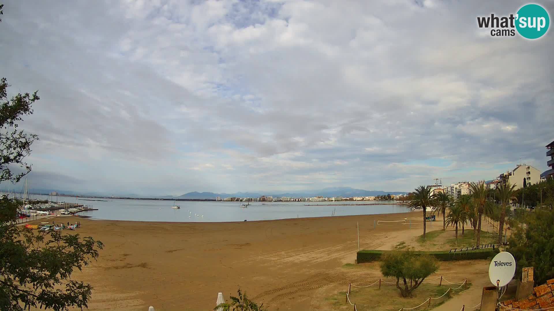 Webcam La Perola beach | ROSES | Costa Brava