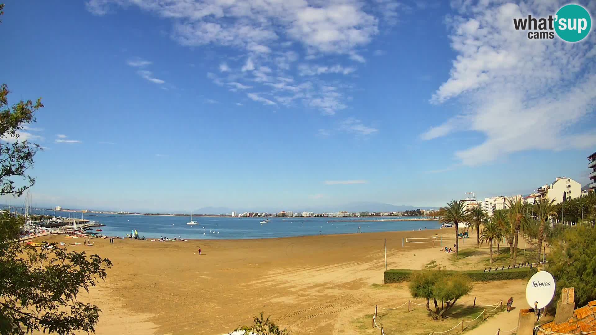 Webcam spiaggia La Perola | ROSES | Costa Brava