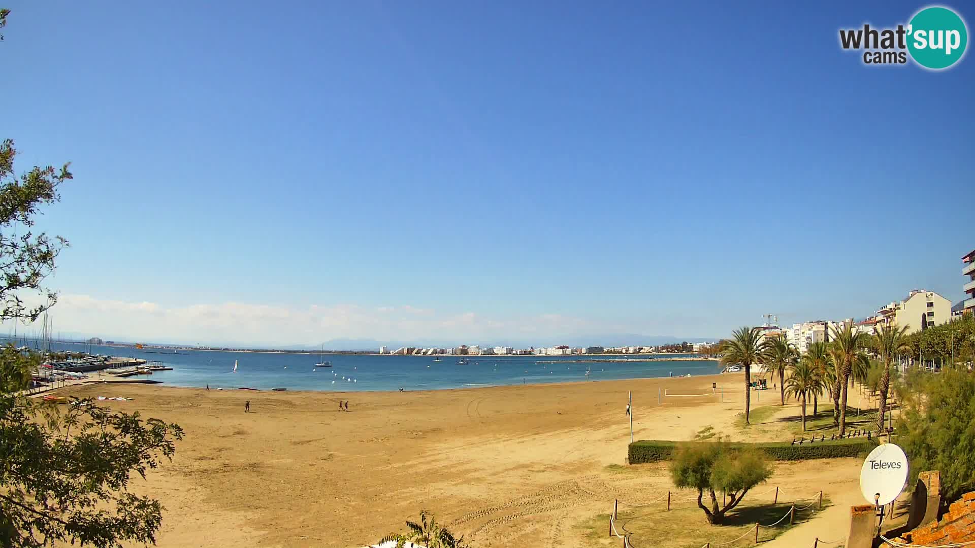 Webcam spiaggia La Perola | ROSES | Costa Brava