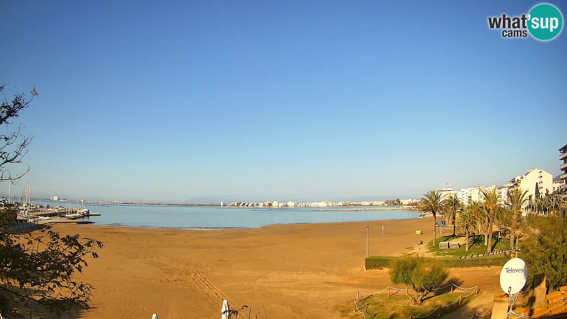 Webcam plage La Perola | ROSES | Costa Brava