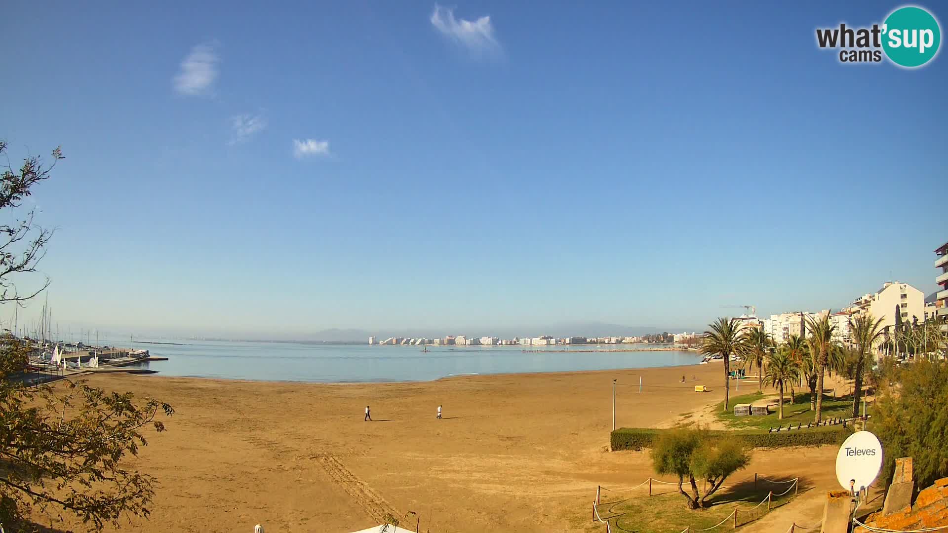 Webcam La Perola beach | ROSES | Costa Brava