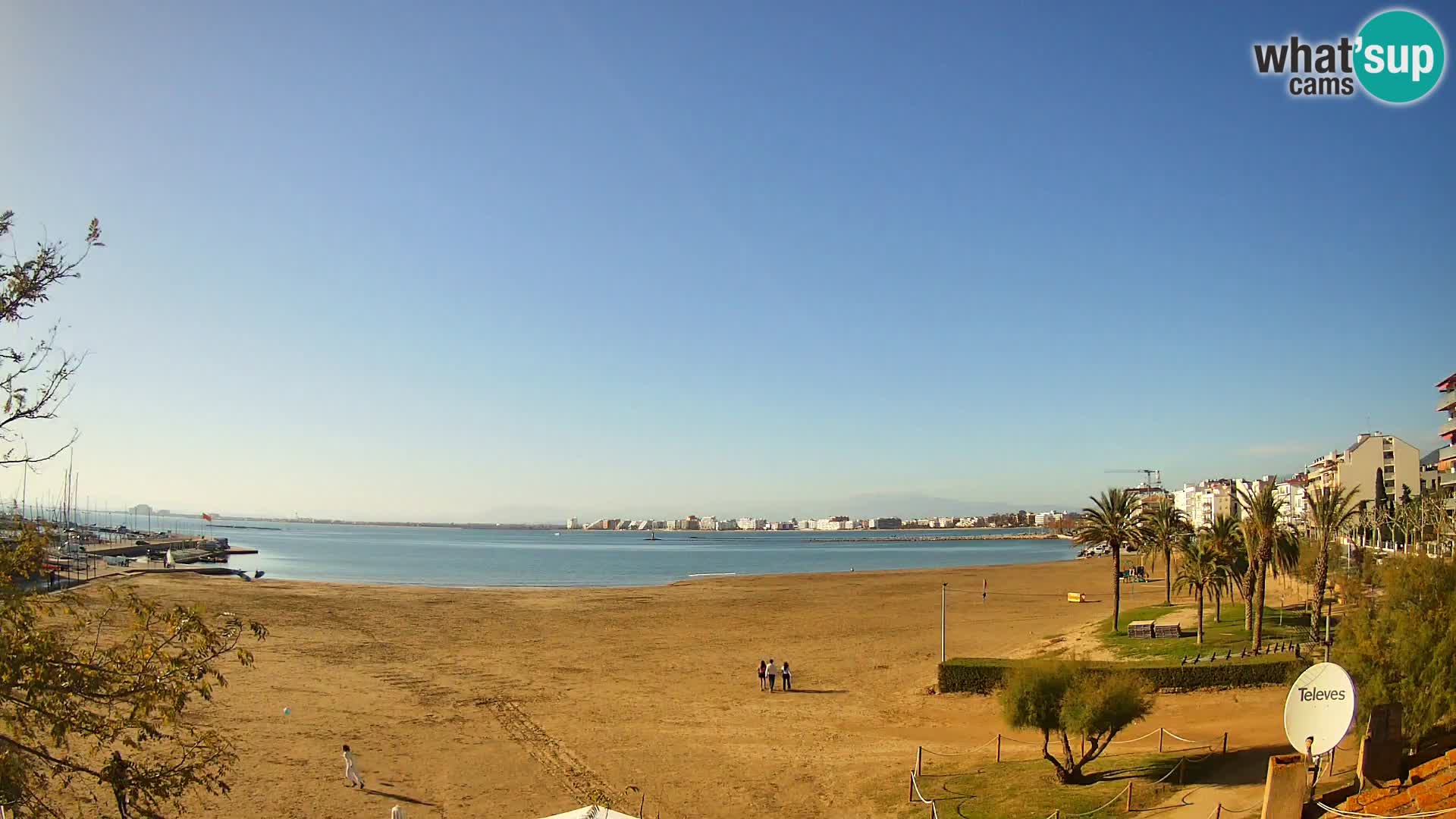 Webcam La Perola beach | ROSES | Costa Brava