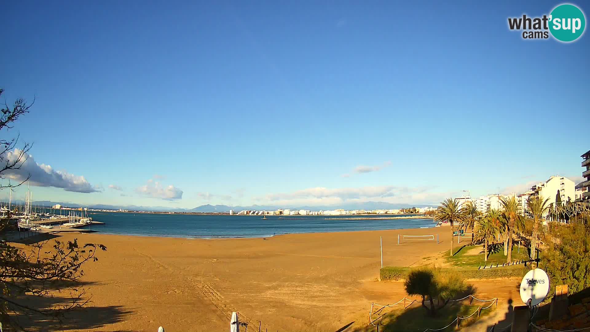 Webcam spiaggia La Perola | ROSES | Costa Brava