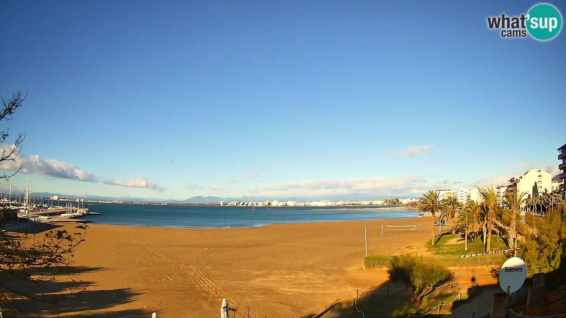 Webcam Strand La Perola | ROSES | Costa Brava