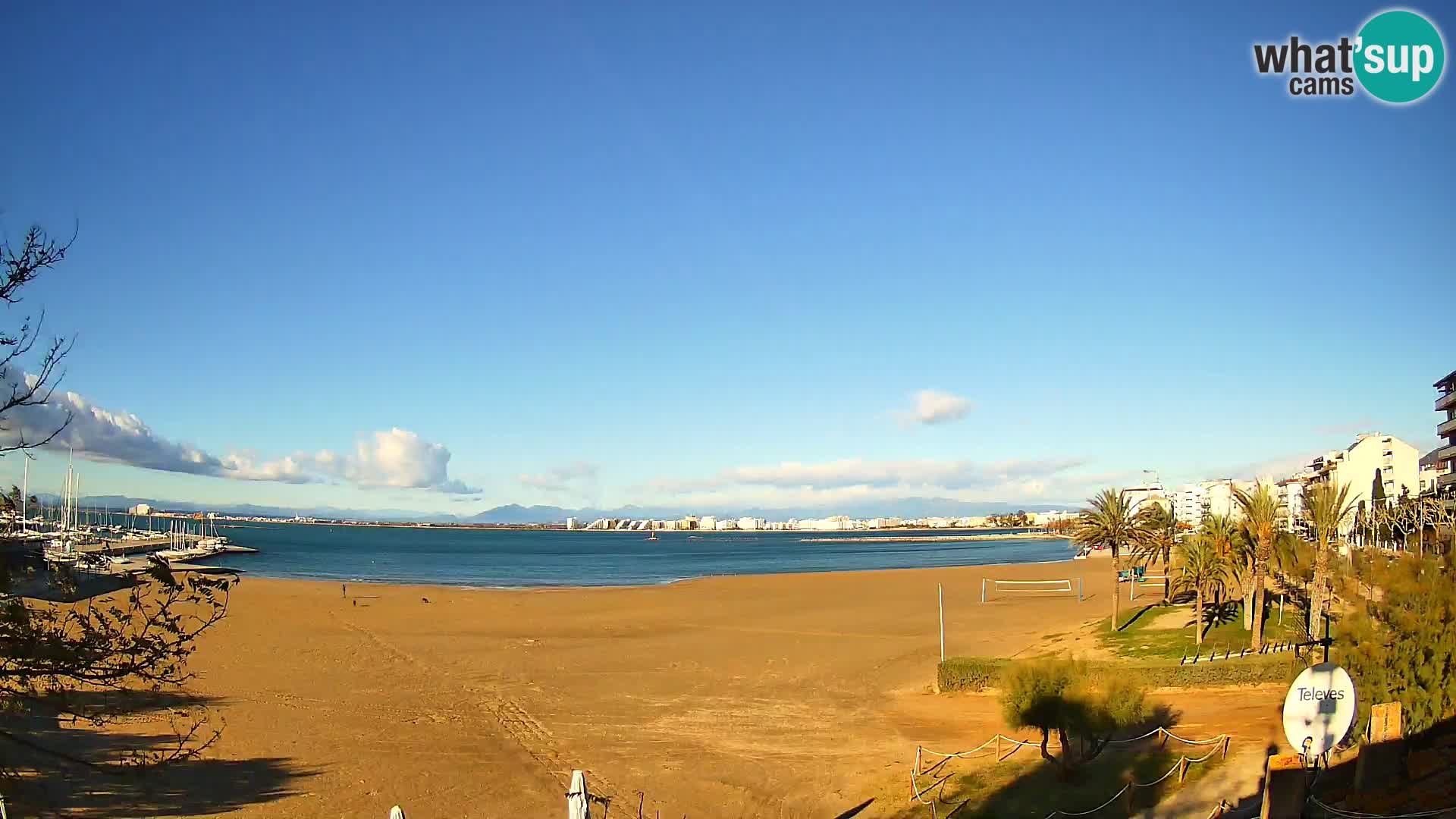 Webcam Strand La Perola | ROSES | Costa Brava